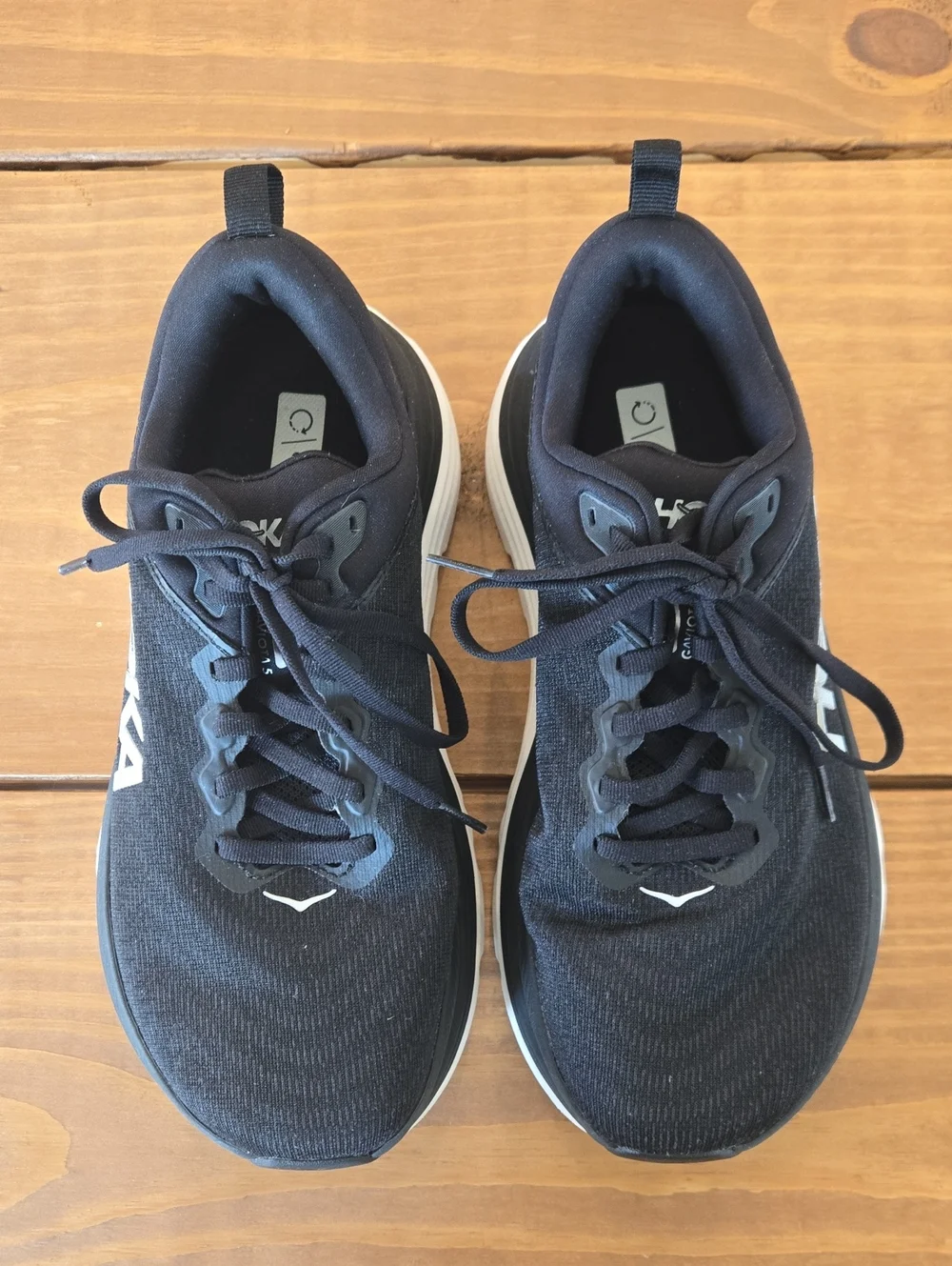 HOKA Gaviota 5 - Women Size 8D Wide Black - Almost New